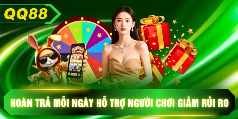 Hoàn trả mỗi ngày hỗ trợ người chơi giảm rủi ro